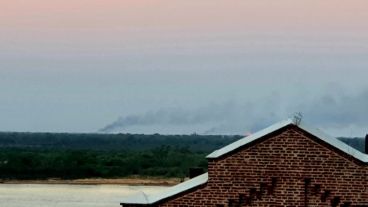 Diferentes vistas desde la ciudad este domingo.