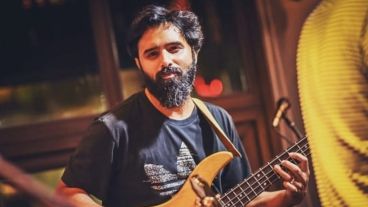 Matías Bresciani, bajista de Budapest.