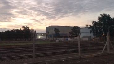 El galpón donde se produjo la explosión.