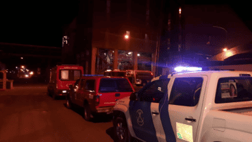 Un operativo por la noche revisaba el sector afectado.