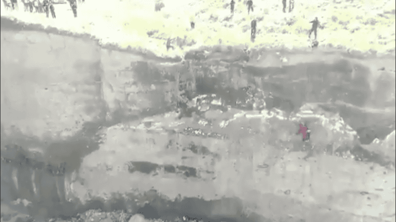 Ambas personas fueron hospitalizadas con heridas de consideración.