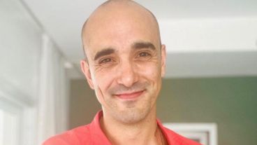 Abel Pintos fue papá.