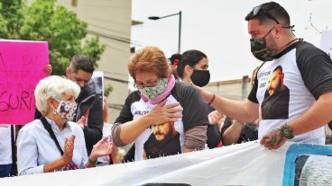 La marcha fue para pedir justicia por el Oso y seguridad.