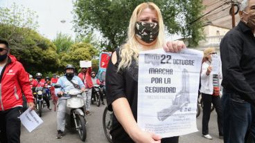 La marcha fue para pedir justicia por el Oso y seguridad.