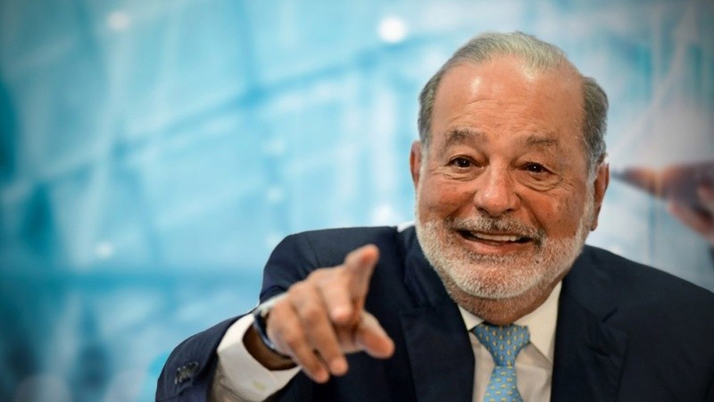 El magnate mexicano Carlos Slim participó de manera telefónica de una Congreso en Madrid