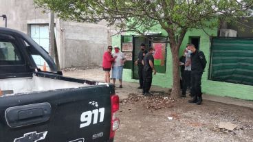 La escena del crimen.