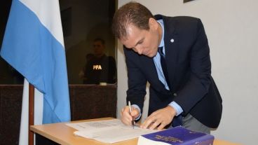 Aurelio Cuello Murúa fue trasladado desde Venado Tuerto a Rosario.