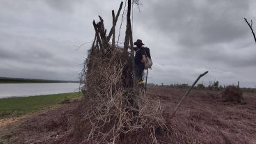 El primero de los once viajes a las islas con fines científicos.