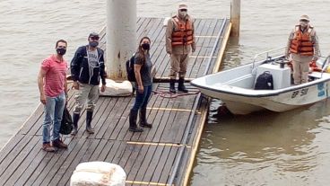 El primero de los once viajes a las islas con fines científicos.