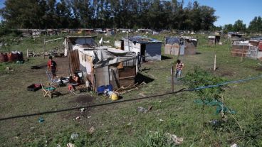 La toma de tierras en Magaldi y Benteveo.
