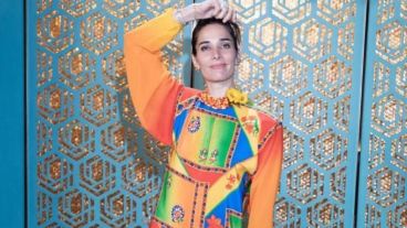 Uno de los montajes de la actriz está relacionado con los chupetines "picodulce"