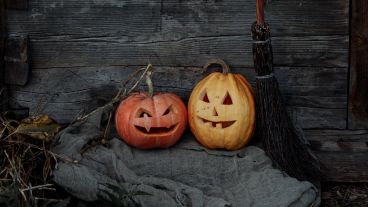 Las calabazas esculpidas, una tradición para esta fecha.