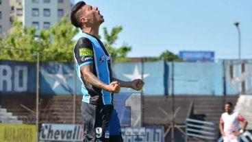 Bonansea, con la casaca de Amagro. Luego jugaría en Rafaela.