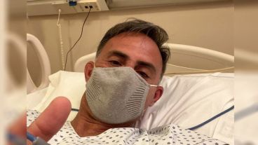 El ex futbolista se sintió mal durante todo el martes y por la noche se internó