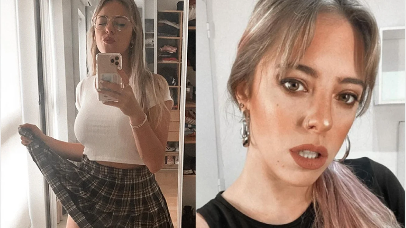 "Y si sos un pajero, guárdatelo" cerró Nati Jota en sus historias de Instagram