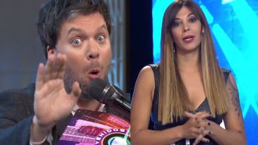 Guido Kaczka y Ximena Capristo en un momento incómodo de Bienvenidos a bordo.