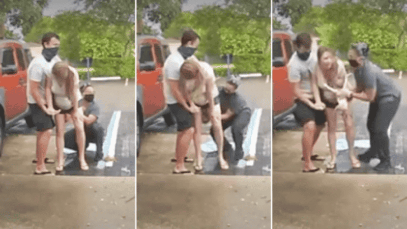 La mujer había planeado tener a su bebé en un yacuzzi