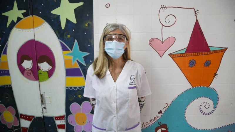 Mónica Jurado, directora del hospital de Niños. 