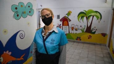 Ivana Silva, una de las médicas de gurdia del hospital.