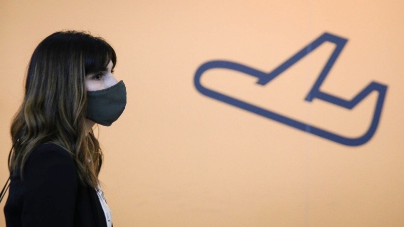 Así fue el regreso de los vuelos al aeropuerto de Rosario.