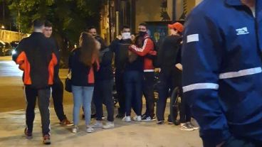 Uno de los bares clausurados este fin de semana.