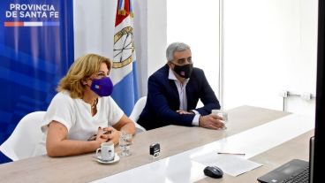 Martorano y Bartalacci en diálogo virtual con Mammarella.