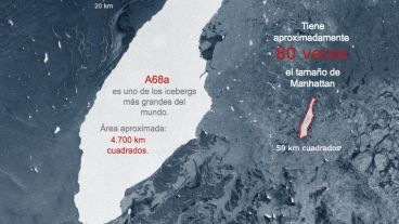 Podría ser una amenaza para numerosas colonias de focas y pingüinos.