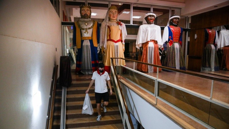 Así fue el primer día de Colectividades en pandemia.