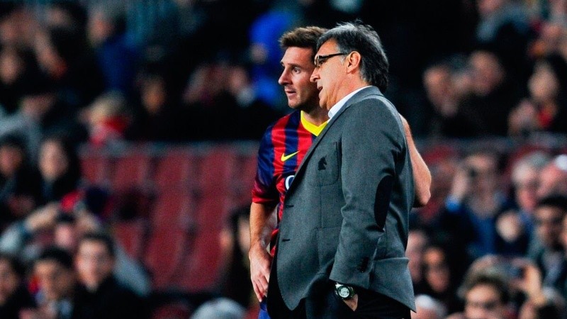 El Tata y Leo compartieron vestuario durante un año en Barcelona y, luego, dos más en la selección.