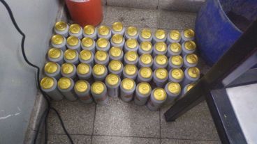 Cerveza en el encuentro clandestino.