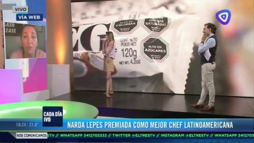 "La forma en lo que se produce lo que comemos cambió, no podemos tener conceptos que están caducados" comentó Narda a Cada Día