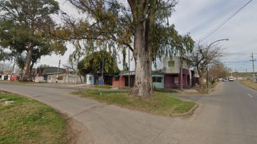 La zona de Lamadrid y Avellaneda donde balearon al joven ahora detenido.