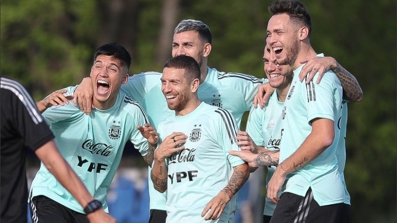 Argentina espera el encuentro contra los paraguayos con confianza.