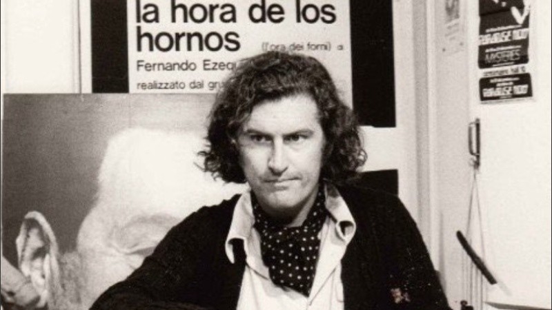 Junto a Octavio Getino, Pino Solanas (foto) integró el Grupo de Cine Liberación. Ambos dirigieron “La hora de los hornos” en 1968.