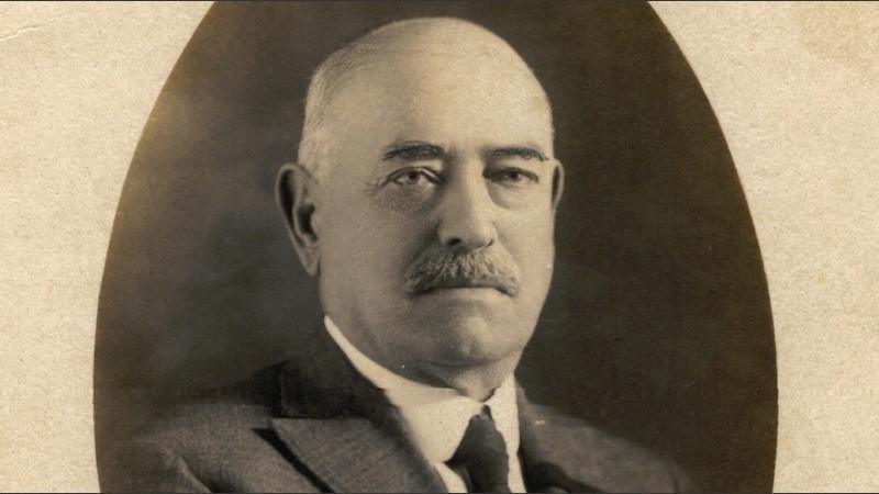 Don Pedro Bassi, fundador de la empresa y pionero en Rosario. 