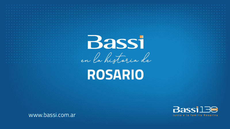Don Pedro Bassi, fundador de la empresa y pionero en Rosario. 