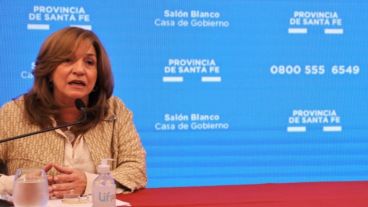 La ministra de Infraestructura, Servicios Públicos y Hábitat, Silvina Frana,