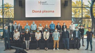 En la presentación de los resultados de las investigaciones estuvo todo el equipo de la Fundación Infant.
