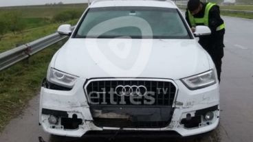 Morena Rial tuvo un accidente de ruta en Cañada de Gómez.