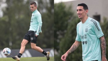 El DT debía decidir entre los dos ex volantes de Rosario Central.