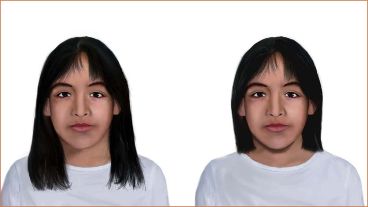 Así sería Sofía hoy a sus 19 años.