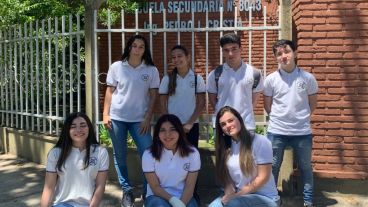 La propuesta de los alumnos, pertenecientes al colegio Pedro Cristiá de Rosario, fue “Organic Change”.