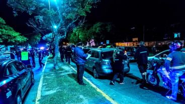 El operativo terminó con 67 demorados y 62 vehículos en el corralón.