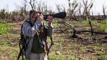 El trabajo de investigación en las islas frente a Granadero Baigorria.