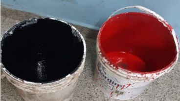 El material secuestrado.