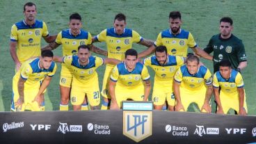 Los once que iniciaron el juego ante los mendocinos.