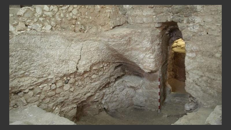 La vivienda de piedra y mortero, que se descubrió por primera vez en la década de 1880.
