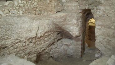 La vivienda de piedra y mortero, que se descubrió por primera vez en la década de 1880.