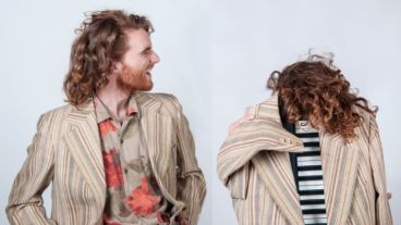 El cantante, pianista y compositor rosarino Juan Trapani.