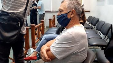 Alberto estuvo presente junto a Alicia en todas las jornadas de audiencia que tuvieron lugar en el Tribunal provincial.